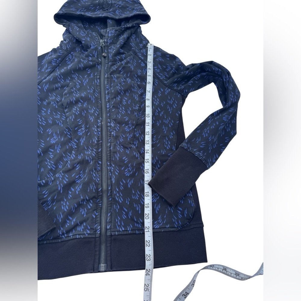 Lululemon Scuba Hoodie III Terry Jacket Pitter Patter Women’s Size 4 - Picture 10 of 11